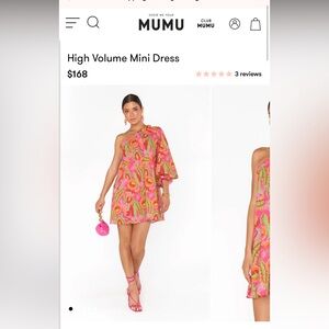 Show Me Your Mumu - High Volume Mini Dress